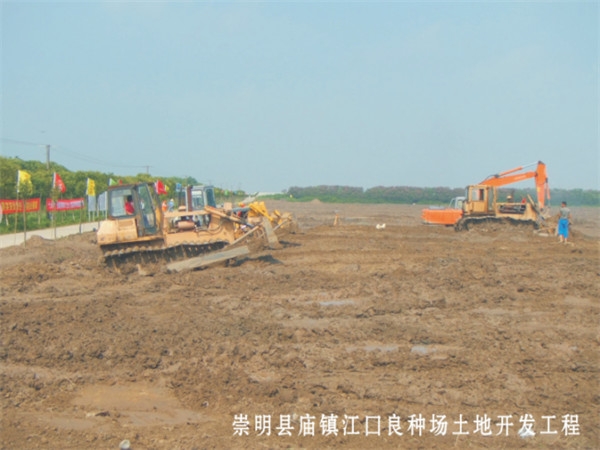 Land Development Project of Jiangkou Seed Farm in Miaozhen, Chongming County